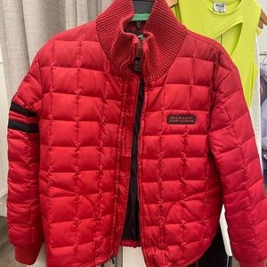 Harley-Davidson red/black quilted jacket